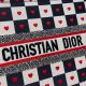 Dior包包 迪奧2021新款手提包 DS1286黑白格愛心大號購物袋單肩包