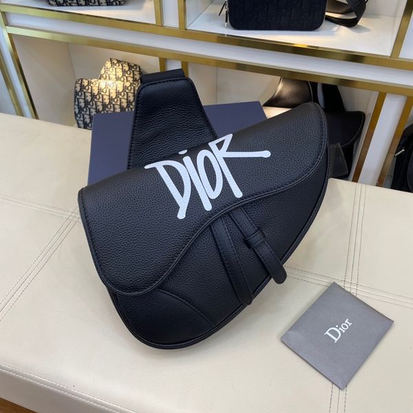 Dior包包 迪奧2021新款手提包 DS210903-9男士馬鞍包單肩斜挎包