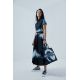 Dior包包 迪奧2021新款手提包 DS1286L星際藍單肩斜挎包