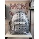 MCM專櫃 2020新款雙肩包 ZJ5717菱形釘寬肩帶時尚後背包