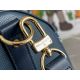 lv包包 路易威登2022新款手提包 DSM45975藍大號單肩斜挎包休閒旅行袋