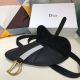 Dior包包 迪奧2021新款手提包 DS0119馬鞍腰包單肩斜挎包