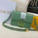 Dior包包 迪奧2021新款手提包 DSM9203翻蓋單肩斜挎包