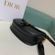 Dior包包 迪奧2021新款手提包 DS9268黑色中號單肩斜挎包