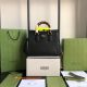 gucci包包 古馳2021新款手提包 DS660195綠色包裝托特包單肩斜挎包